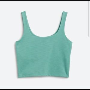 Beyond Yoga Keep in Simple Crop Tank  Mermaid